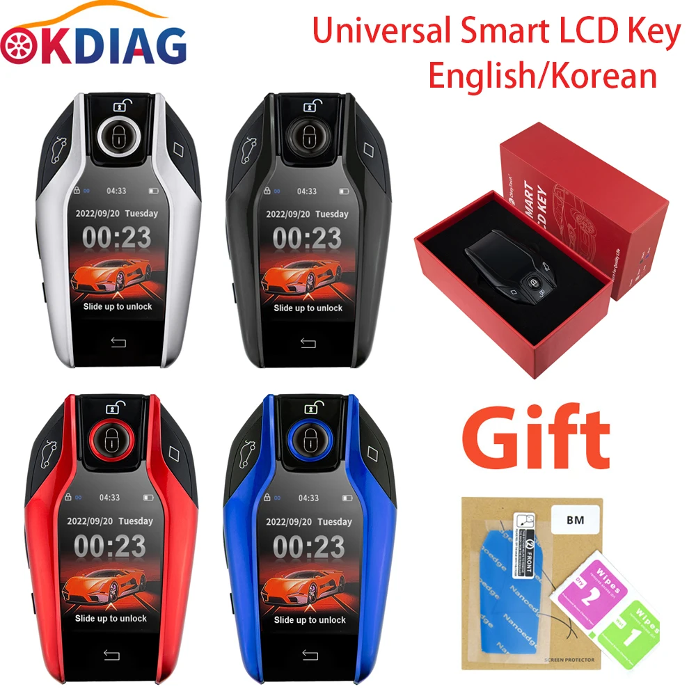 Multilanguages Tk800 Smart Key Modified Boutique Universal Remote Car Key For Hyundai/audi/ford