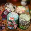 Retro Cute Y2K Glitter Die-cut Decoration Adhesive Tape Planner Handbook DIY Scrapbooking Journal Collage Material Stickers 2
