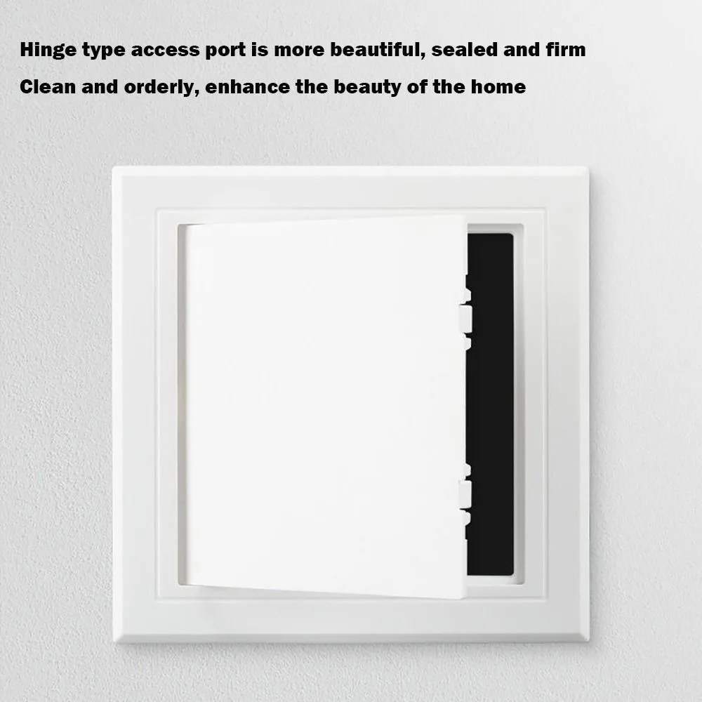 Inspection Port Access Panel Door Plastic Removable Opening Flap Cover Plate Inspection Hole Doors Wall Ceiling access panel