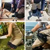 2PCS Knee Pads for Work-Heavy Duty Support Kneepads with Gel Cushion and Anti-Slip Straps for Construction, Flooring, Gardening 2