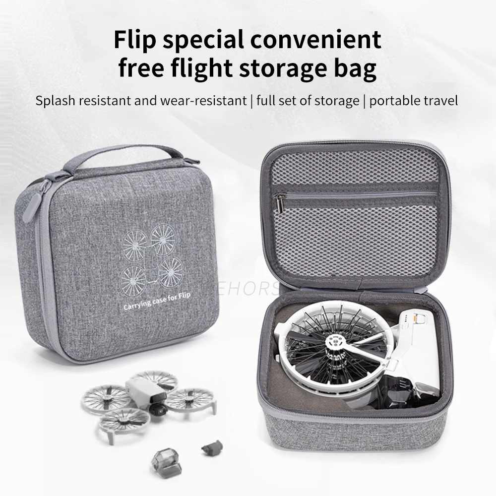 Storage Case Bag For DJI Flip Hard Shell Bag Portable Carrying Box Handbag Body Protection Cases For DJI Flip Drone Accessories
