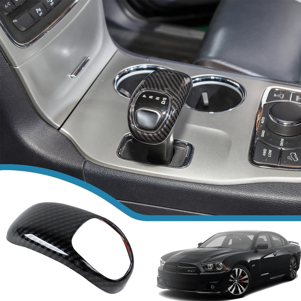 Car Gear Shift Knob Head Decoration Cover Stickers for Dodge Charger