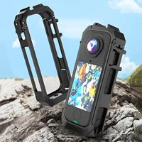 Magnetic Rabbit Cage Quick Release Protective Case with 1/4 Threads Cold Shoe Mount Housing Case for Insta360 X4 Air Accessories - Image 2