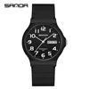 SANDA 9072   Students Watches New Design Soft TPU Strap Water Resistant Quartz Movement Outdoor Sports Analog Wrist Watch 6