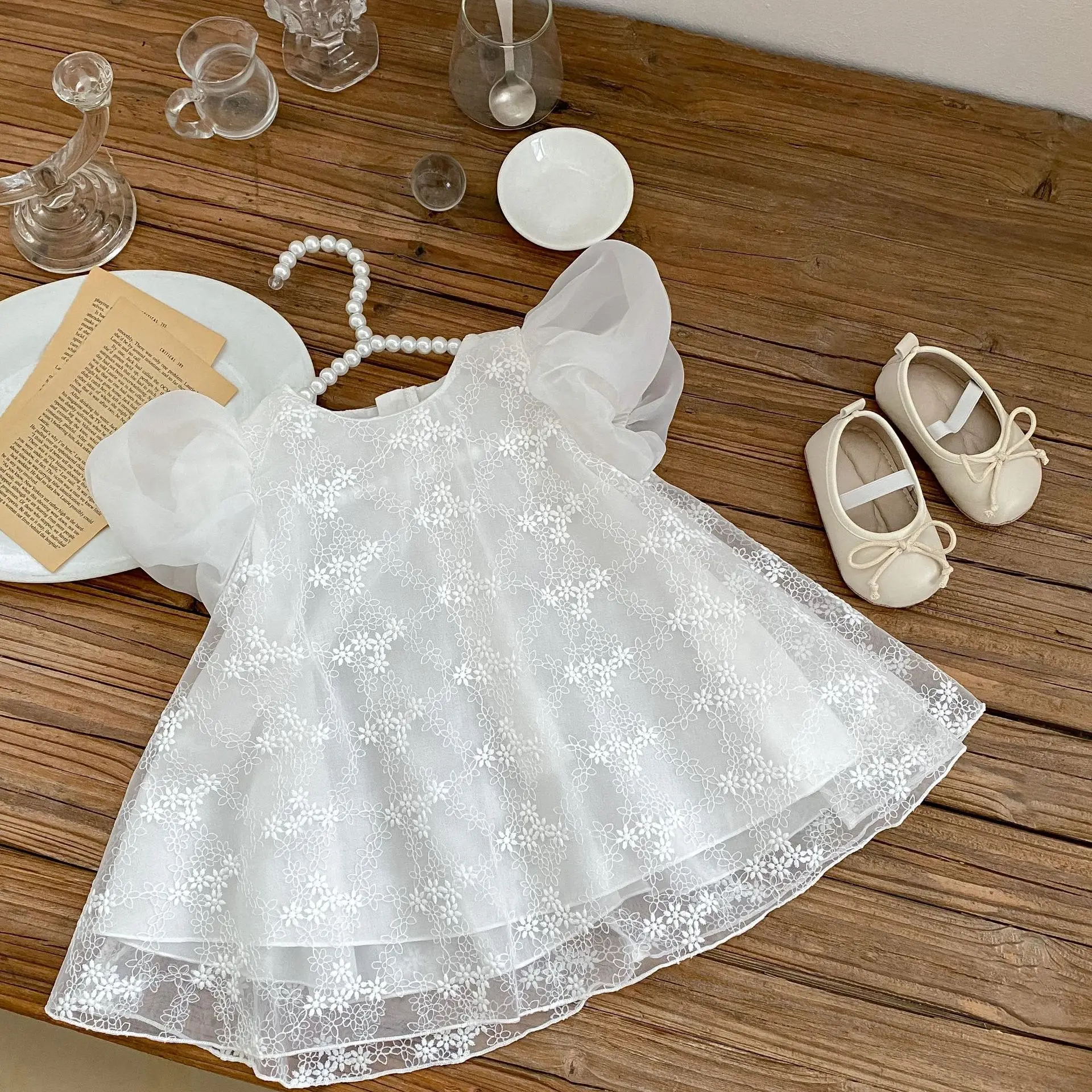 

LZH Dress Kids Girl 2023 Summer Dress Fashion New In Dresses Clothing For Girls Princess Costume 0-4 Year Old Kids Clothes Girl