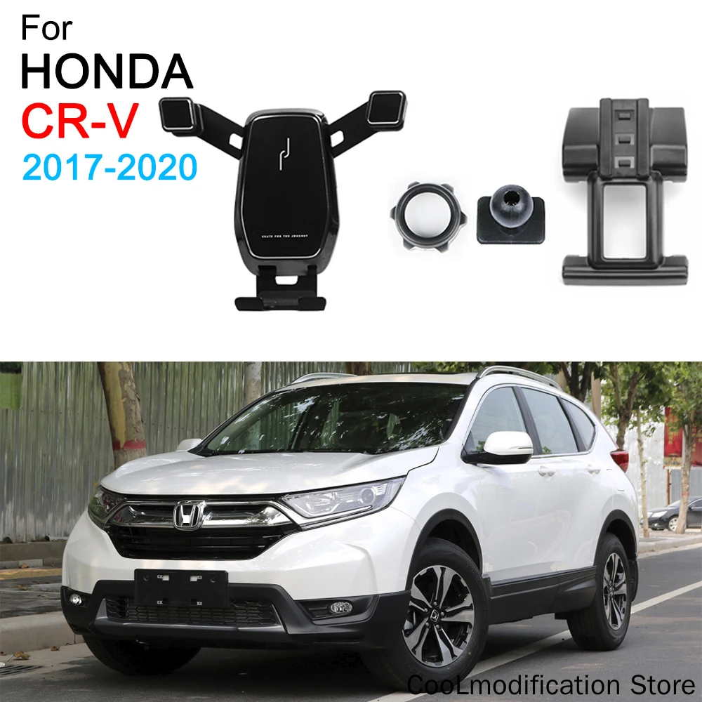Car Mobile Phone Holder Air Vent Clip Mount Car Phone Holder For Honda CRV CR-V Accessories