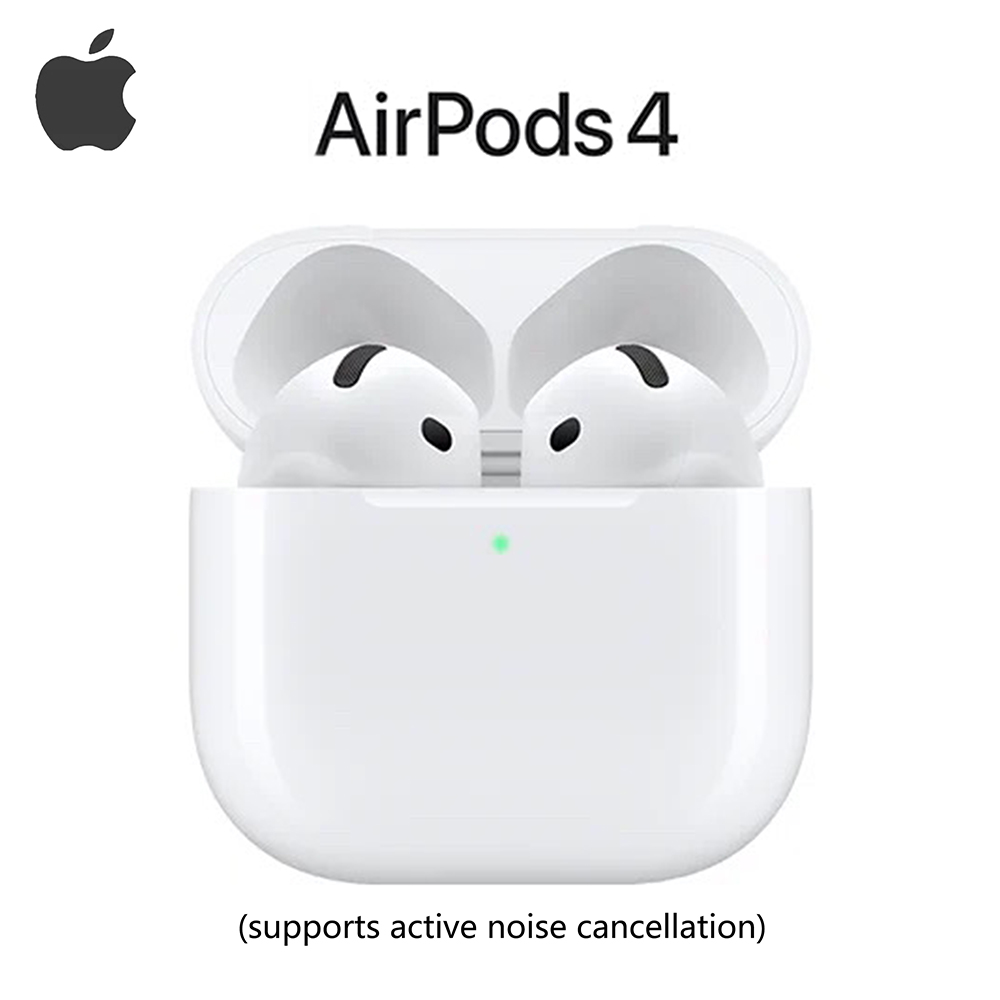 New Apple AirPods 4 (supports active noise cancellation) with MagSafe charging case (USB-C)Bluetooth earphones fourth generation