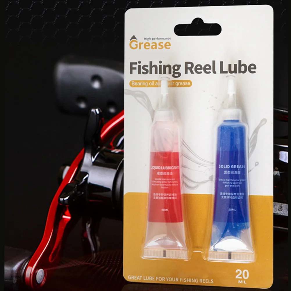2pcs Fishing Reel Grease Fishing Reel Oil And Grease Lubricant For Fishing  Reel Bearing Maintenance Tools - AliExpress