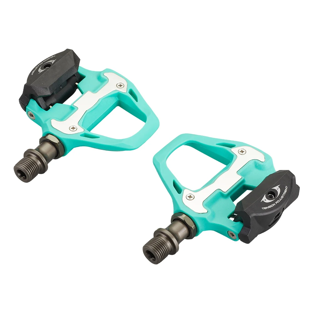 Description Picture 4 of itemSPDING System Road Bicycle Pedals Self-locking Professional Bearings Bike pedal With Cleats Cycling Pedals Bike Accessories
