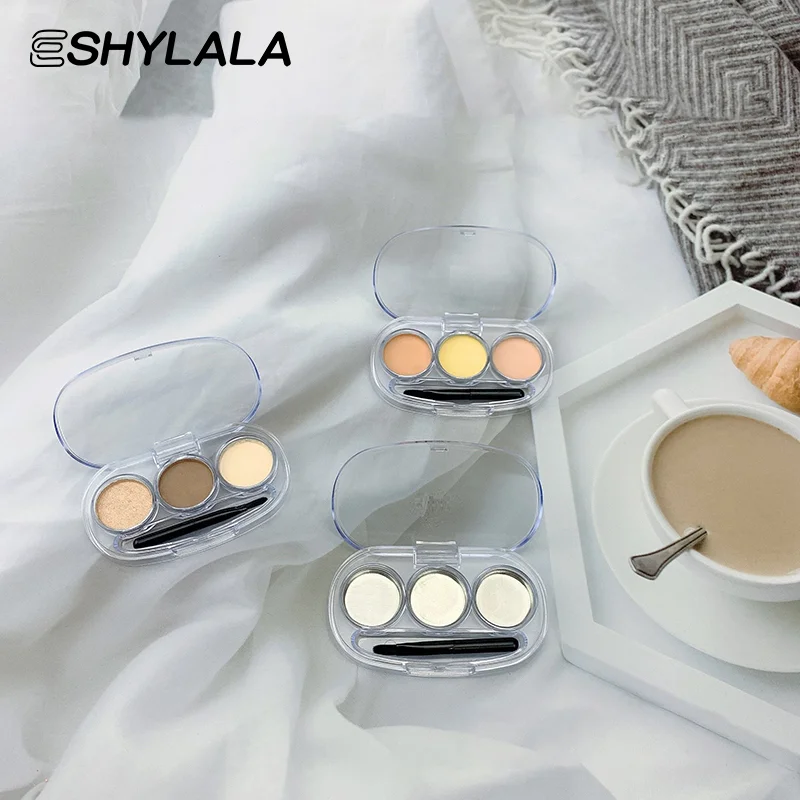 3 In1 메이크업 알루미늄 팔레트 립스틱 컨실러 아이섀도 메이크업 오거나이저 서브 패키지 트레이 디스펜싱 DIY 도구 뷰티 컨테이너