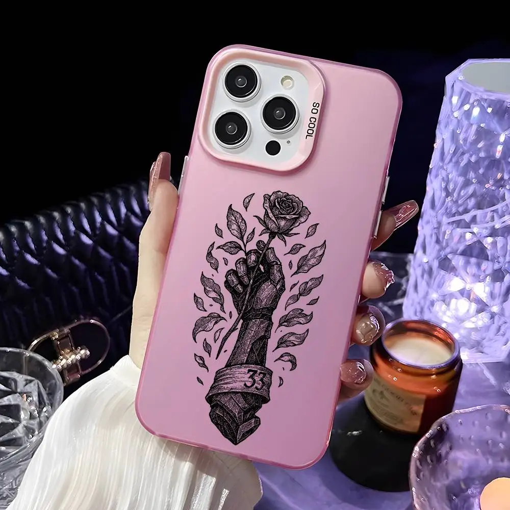 Game E-Expedition Multicolor Matte Laser Metallic Aurora Phone Case