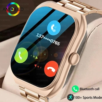 2025 New Smart Watch Women Heart Rate Health Monitoring Voice Assistant BT Calling IP68 Waterproof Sports Smartwatch Men 1