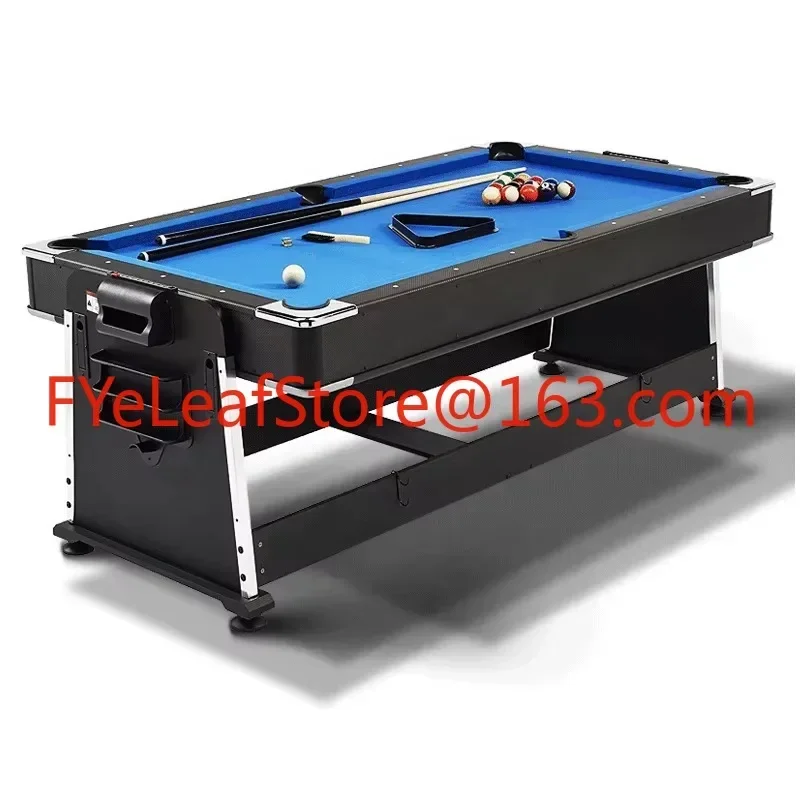 Factory Direct Sell 4 in 1 7FT Multi Game Pool Billiard Table, Air Hockey Table, Table Tennis Table with Dinning Top 4