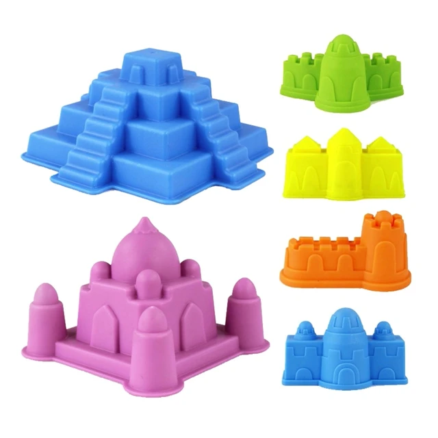 Kids Summer Beach Toys Enjoy Sunshine Sand Castle Play Set Baby Sand Toys Seaside Kids Play Water Games Indoor Bath Toys 1