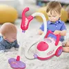 Children's Electric Mini Vacuum Cleaner With Real Working Function USB Charging Kids Educational Toys birthday gift 6