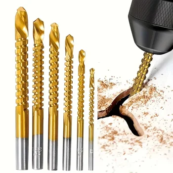 Cobalt Drill Bit Set Spiral Screw Metric Composite Tap Drill Bit Tap Twist Drill Bit Set Multi-Function Metal