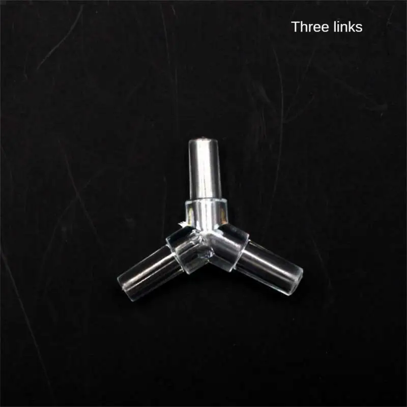 1~10PCS 4mm Aquarium Fish Tank Air Pump Connector Tee/Cross/Elbow/Y Shaped Connector Control Valve  Air Pipe Tube Accessories 2