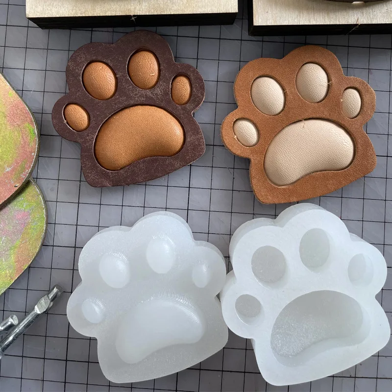 Vegetable Tanned Leather Dog Claw Sizing Mold DIY Craft Tool