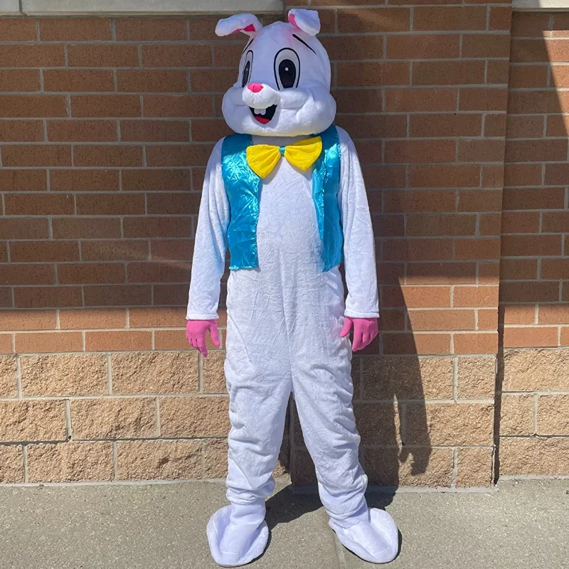 Easter Rabbit Bunny Rabbit Mascot Costume Adult Size Fancy Dress Halloween