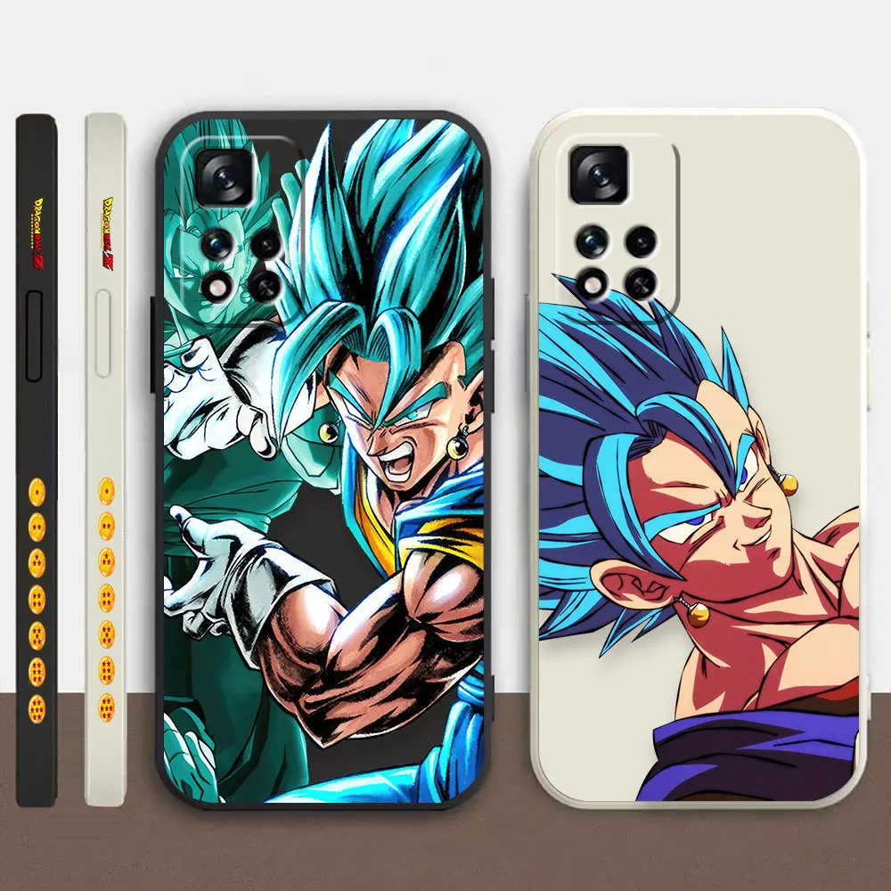 Custodia Per Telefono Per Redmi Note 13 12 11 11T 12S 11S 10 8 Pro Plus 4G 5G Custodia Cover Fundas Cqoues Shell Anime S-Super S-Saiyan S-Goku