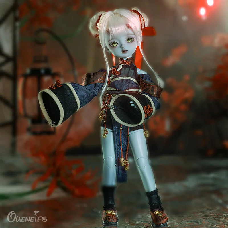 Oueneifs Tsuk BJD Muñeca 1/6 Lindo Conejito Lleva Una Falda Corta Con Mangas Anchas Regalo Sorpresa Juguete De Resina Para Mayores De 15 Años