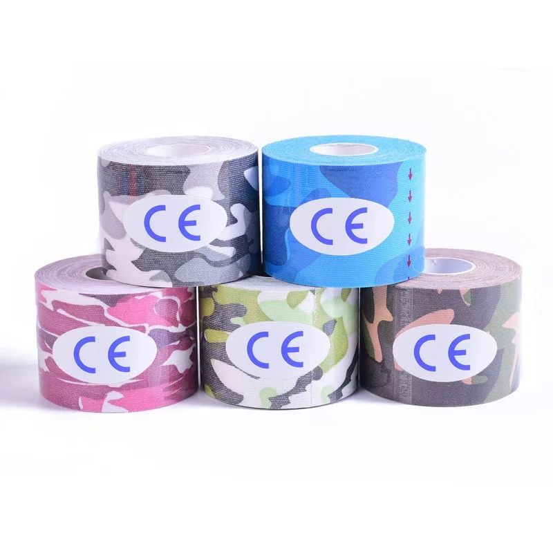 

Sports Kinesiology Elastic Athletic Tape Supporter Muscle Pain Relief Waterproof Stickers Bandage for Family Sports Tape
