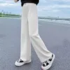Girls Wide Leg Pants New Spring and Autumn Trendy Children's Corduroy Casual Straight Leg Pants Girls Trend Slimming Long Pants 4