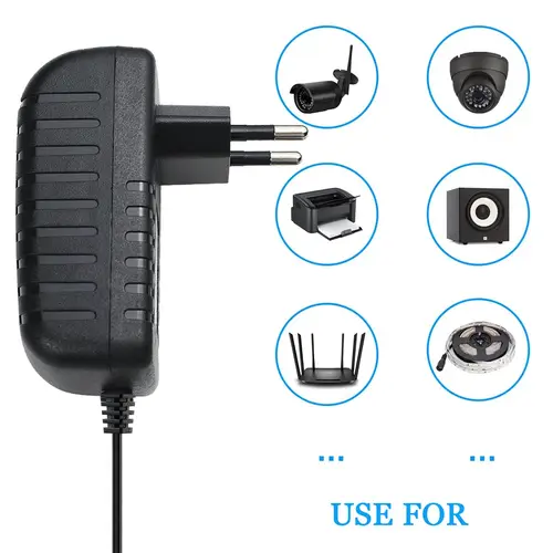 AC110-240V To DC 5V 9V 12V 24V 1A 2A 3A Universal Power Adapter 5.5*2.1/2.5mm EU US AU UK Supply Charger for LED Strip Light TV - Image 6