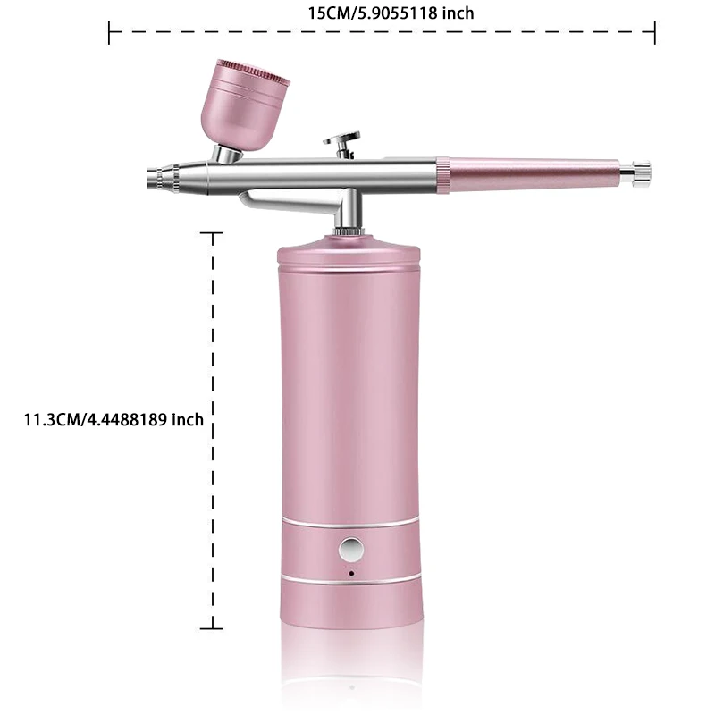 Airbrush Nail Art Painting Kit with Compressor Mini Airbrush for Nail Art Cake Painting Portable Hand Sprayer Gun Airbrush Nail 5
