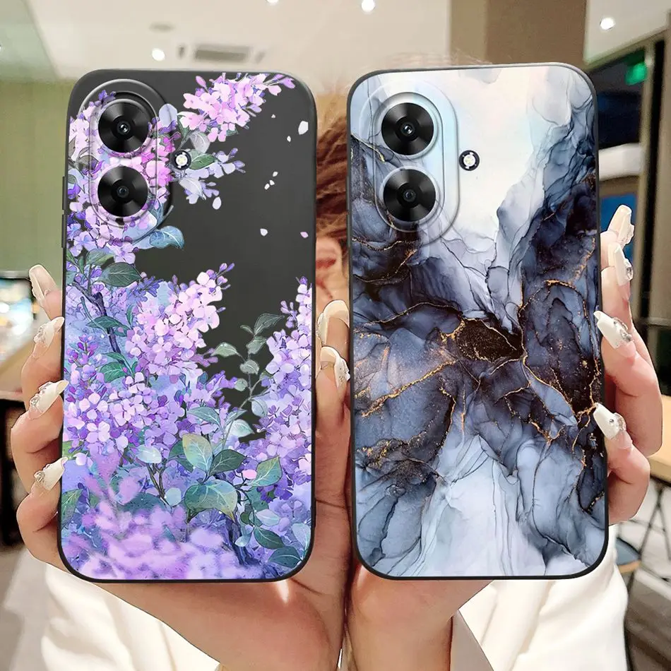 Fashion Moon Pattern Shockproof Silicone Phone Case - 2024 Edition