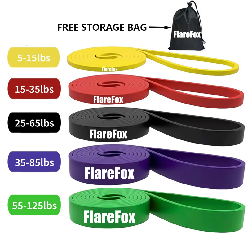 Enhanced Fitness Resistance Bands Set for Home Workouts and Training