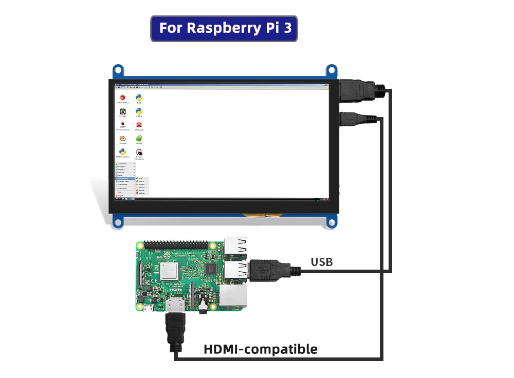 display lcd suporte de acrílico opcional para