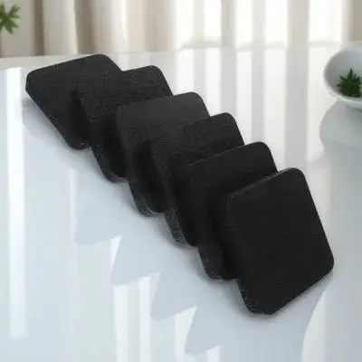 6Pcs 런닝머신 충격 흡수 매트 두꺼운 고무 소음 감소 진동 절연 패드 홈 체육관 바닥 보호 피트니스