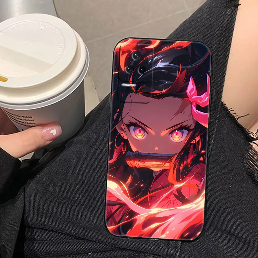 Anime Demons Slayers Tanjiro Themed Phone Case Cover