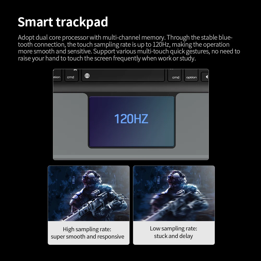 nillkin para samsung galaxy guia caso caso teclado bluetooth para guia fe touch pad caso de proteção