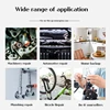 8-in-1 folding hexagonal wrench CR-V material multi-functional folding wrench for cycling/work Portable hand tool set 3