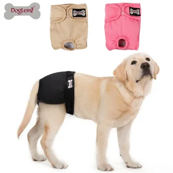S–XL Washable Female Dog Sanitary Diapers 1