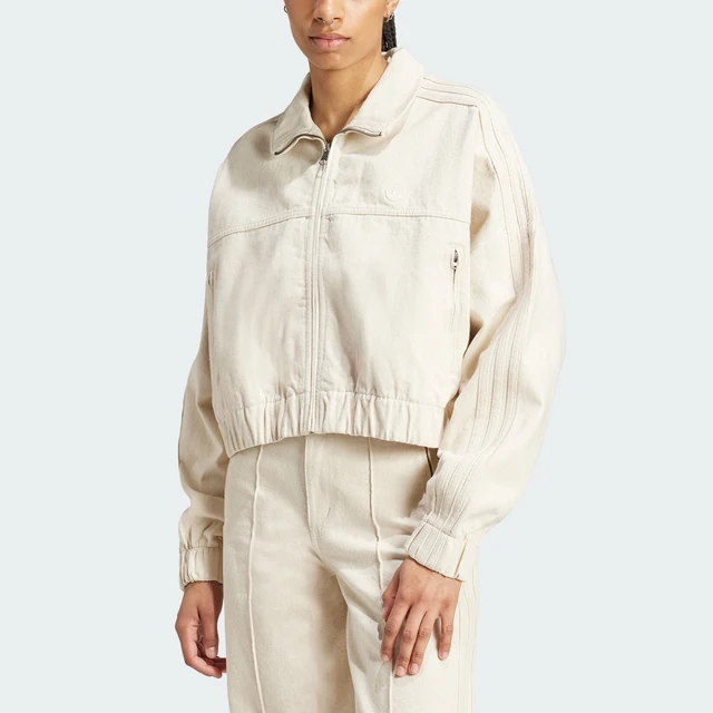 Adidas Official Genuine Originals Veste ample courte rétro pour femme IW5748 1
