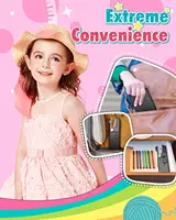 Handheld sewing machine, quick sewing and portable sewing machine for emergency sewing, easy to use sewing machine 2