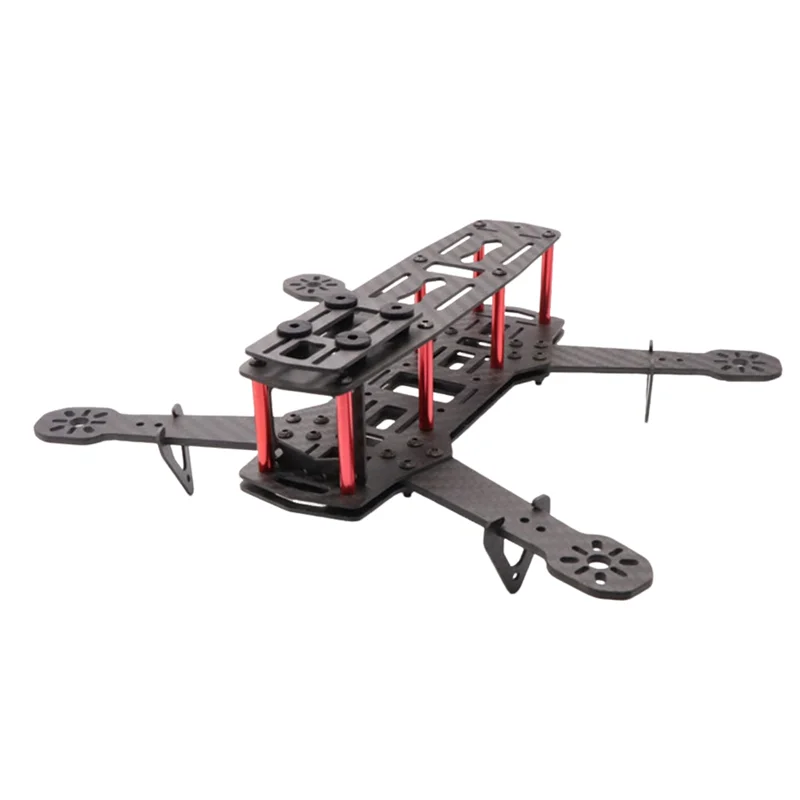 -A90P QAV250 탄소 섬유 프레임 4축 미니 RC 멀티콥터 FPV 쿼드콥터 드론 프레임 블랙 탄소 섬유