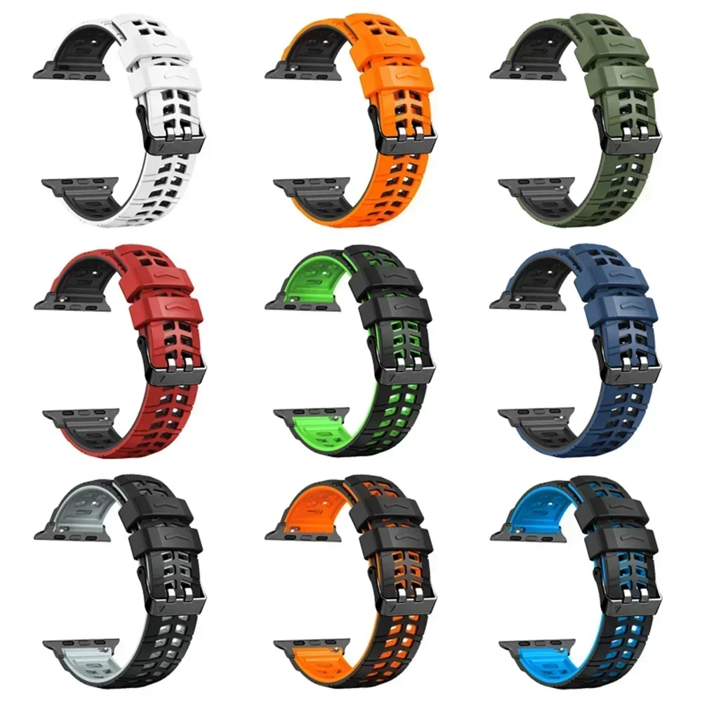 Premium Silicone Smartwatch Band Strap - Versatile Fit and Style