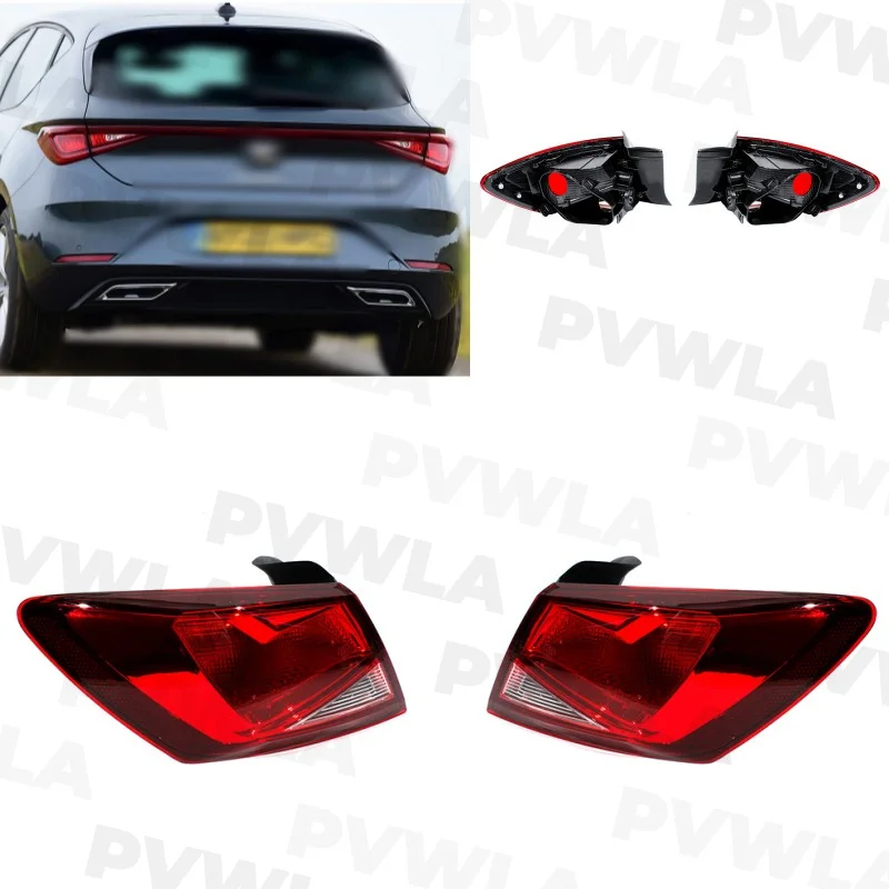 

Left+ Right Tail Rear Lamp light With Halogen Bulbs For Seat Leon 2013 2014 2015 2016 2017 2018 2019 2020 5F0945096D 5F0945095D