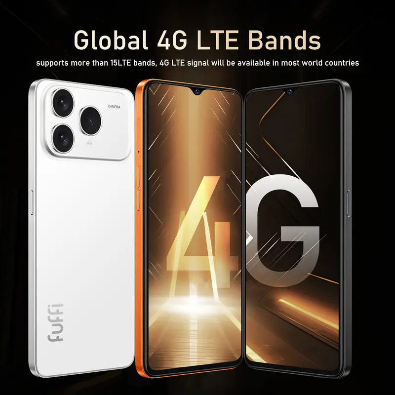 FUFFI M17 Pro Unlocked 4G Smartphone | 6.53" HD, 8+256GB, 4000mAh battery, 48MP Camera, Fast Charging, Face Recognition, Android | Daily Office & Gift - Image 8