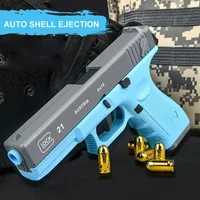 Shell Throwing G17 Toy Gun Continuous Firing Airsoft Pistol Children Handgun for Kid Adult Birthday Gift 2