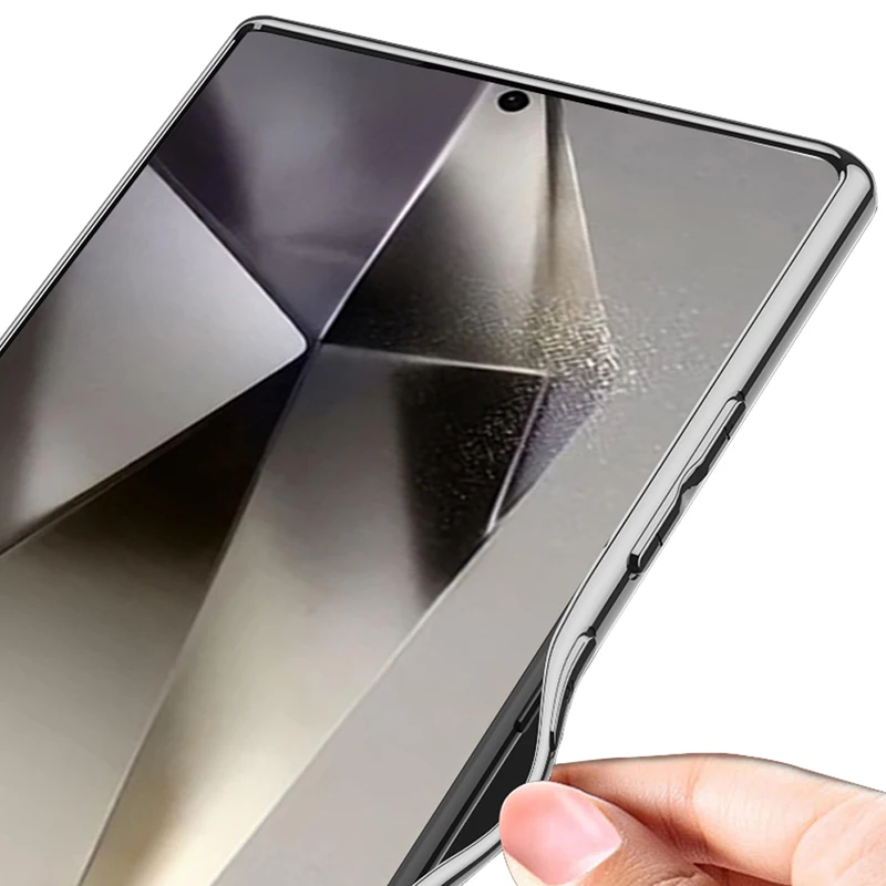 For Samsung Galaxy S24 S23 Ultra Case GKK Fashion Electroplating Plain Leather + Soft TPU Edge Camera Protection Cover