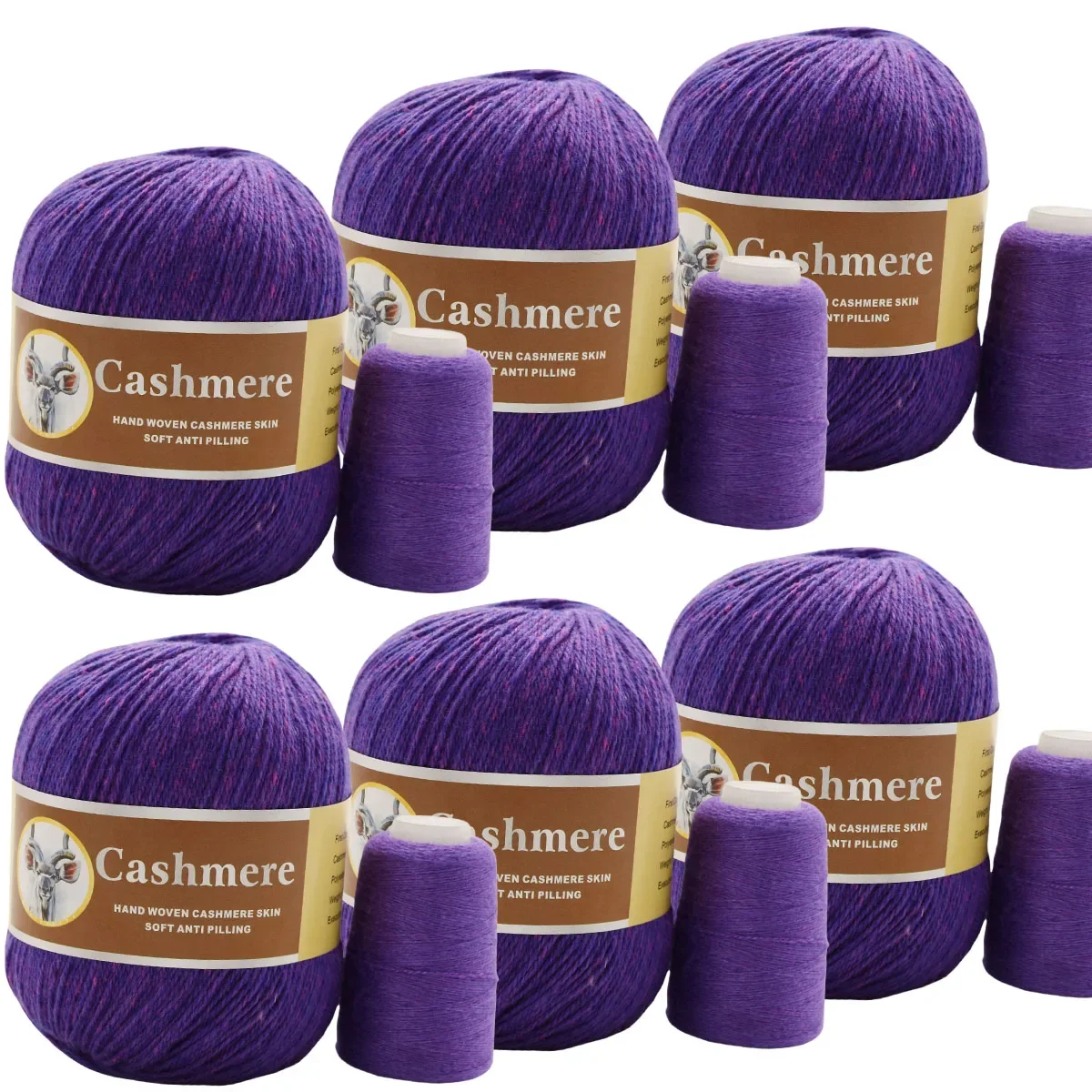 Luxurious Hand-Knitting Cashmere Wool
