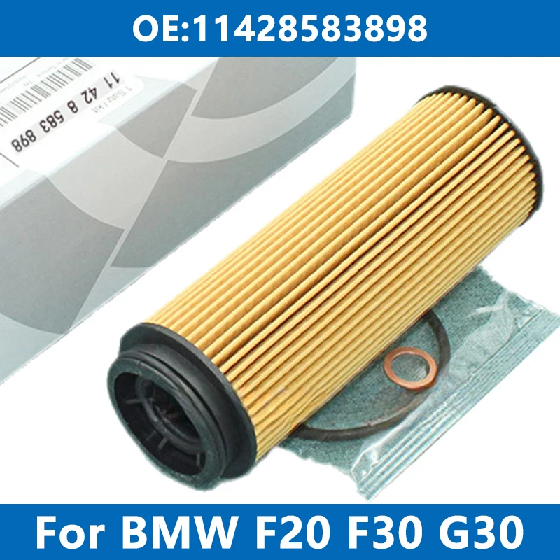 

Автомобильный масляный фильтр 11428583898 для BMW F30 G21 G30 G31 G11 G12 G01 G02 G05 140 330d 340i 530d 730 X3 X4 X5 X6 30d B57 B58 двигатель