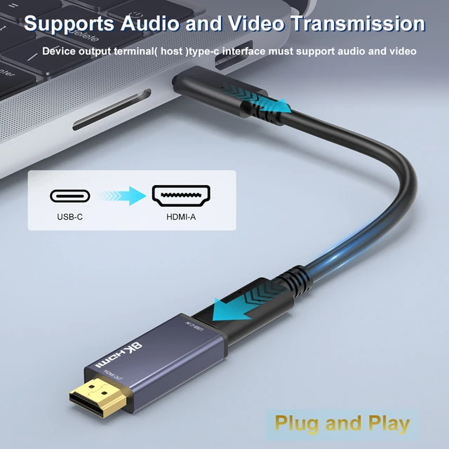 Phone Tv Converter Cable Hdmi 3 1 Audio Iphone Video Adapter Male Female  Usb - Audio & Video Cables - Aliexpress
