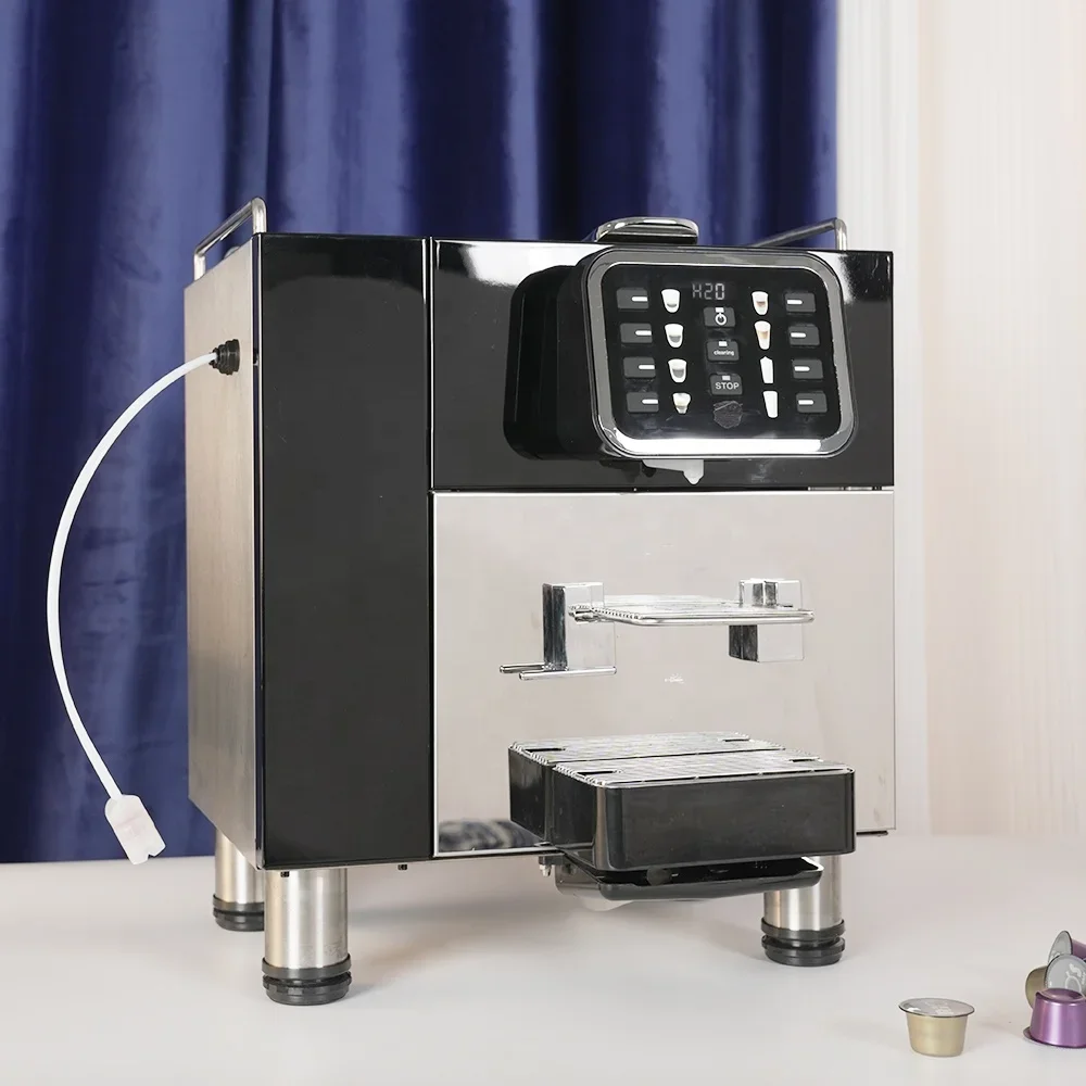 Factory Automatic Commercial Capsule Coffee Machine With Milk 4
