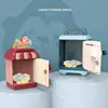 F68D Fingerprint ATM Piggy Password Code Lock Coin Cash Storage Bin for Kid Children Boy Girl Safe Box 2
